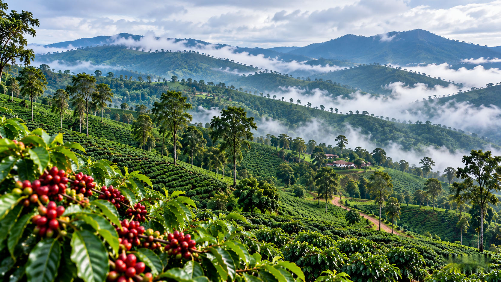 Coorg coffee plantations